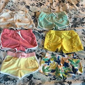 Colorful Kids Shorts Set - Sz 3T